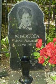 Волосова Мария Абрамовна, Москва, Востряковское кладбище